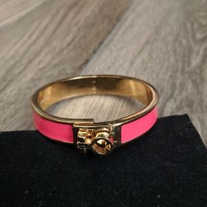 Kate Spade New York Pink & Gold Bracelet